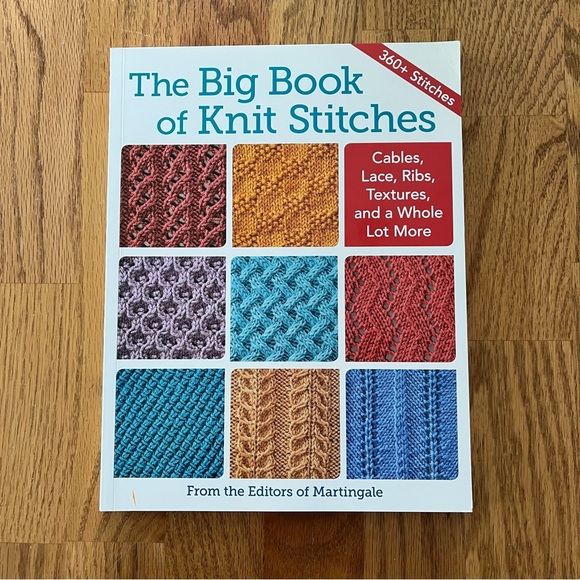 Other - NWT "The Big Book of Knit Stitches" Comprehensive Pattern Book